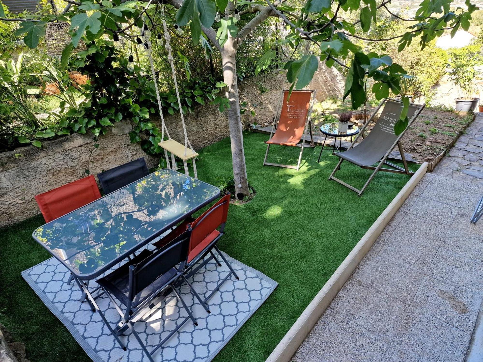 Studio Au Bas Des Cretes En Bas De Villa A La Ciotat Proche De La Mer Et De Marseille 外观 照片